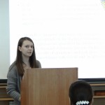 Фото №4: Студентська наукова конференція «Уживання термінологічної лексики у мові професійного спілкування».