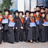Урочисте вручення дипломів магістрам – випускникам 2020 року.