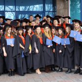 Урочисте вручення дипломів магістрам – випускникам 2020 року.