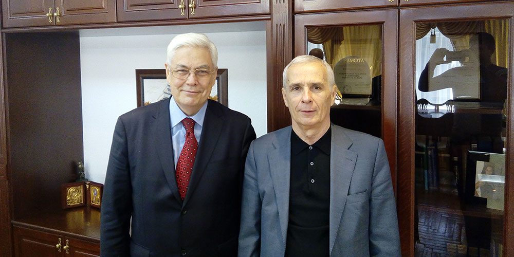Academy was visited by the vice president of the National Academy of Sciences of Ukraine