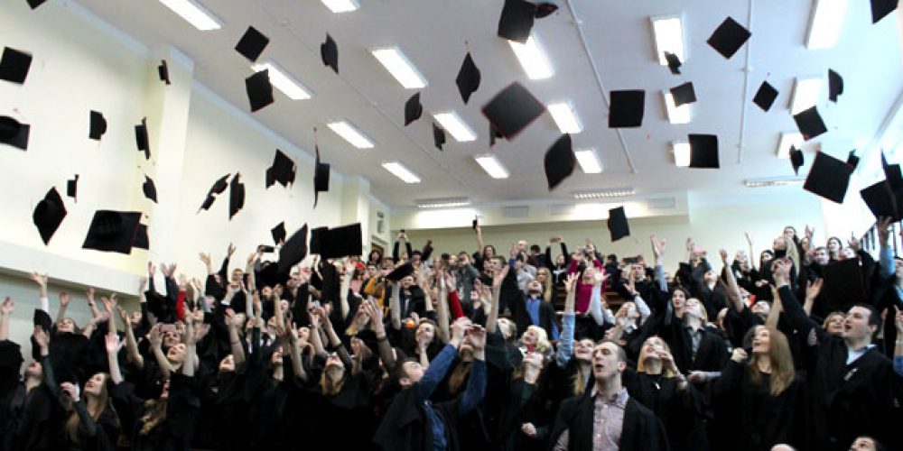 Celebration of diplomas for graduates of masters in 2018