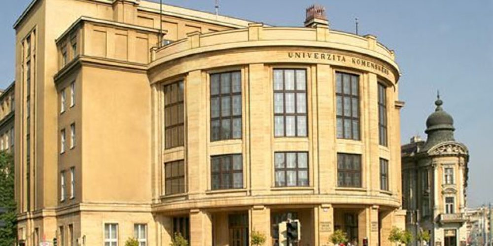 The University of Comenius, invites master graduates to postgraduate study
