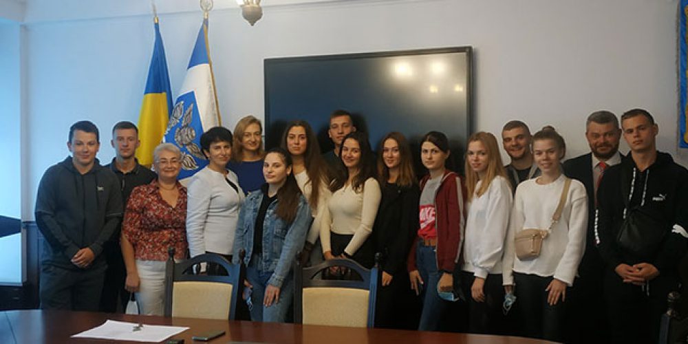 Meeting of the Academy management with students of Lviv University of Trade and Economics