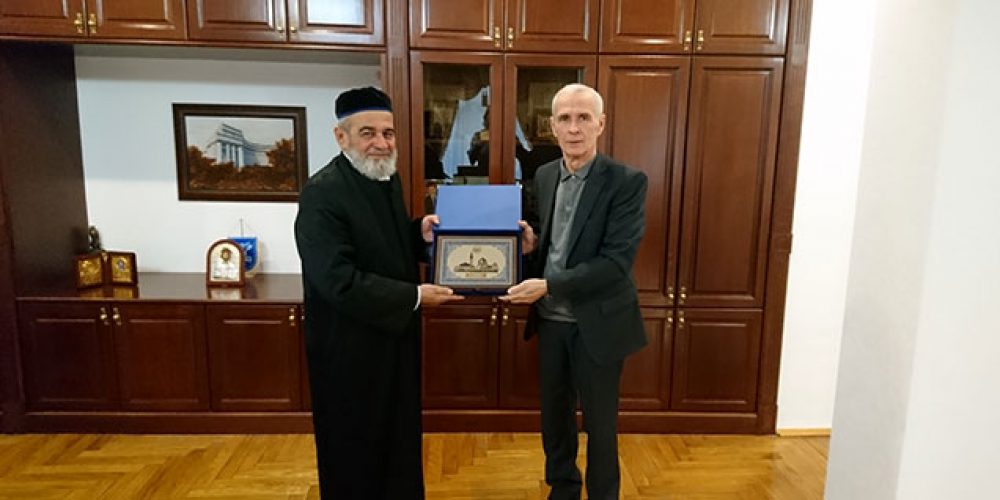 Sheikh Ahmad Tamim Visited the Academy – Mufti of Ukraine, President of Islamic University