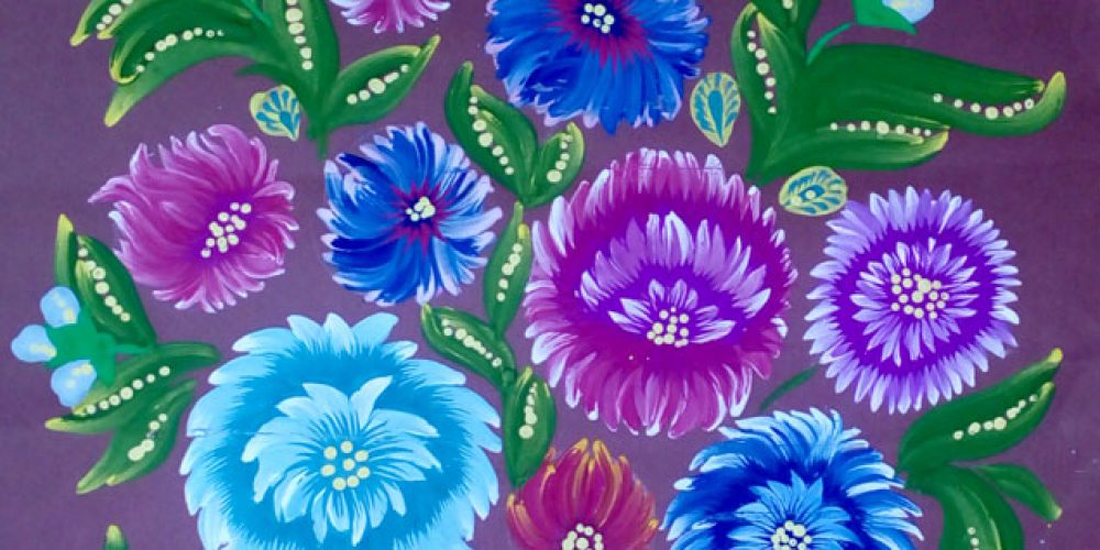 Petrikivsky’ Charming flowers