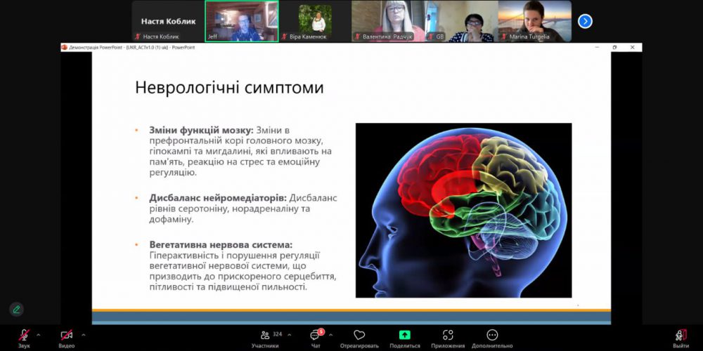 «Індивідуальна та групова терапія посттравматичних стресових розладів (ПТСР) за допомогою терапії прийняття та відповідальності»