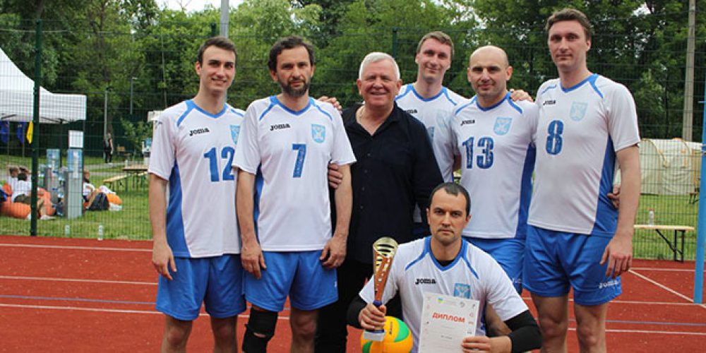 The NASAA volleyball team won first place