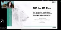Вебінар “ROR як інфраструктура відкритої науки: ідентифікація наукових організацій у репозиторіях”